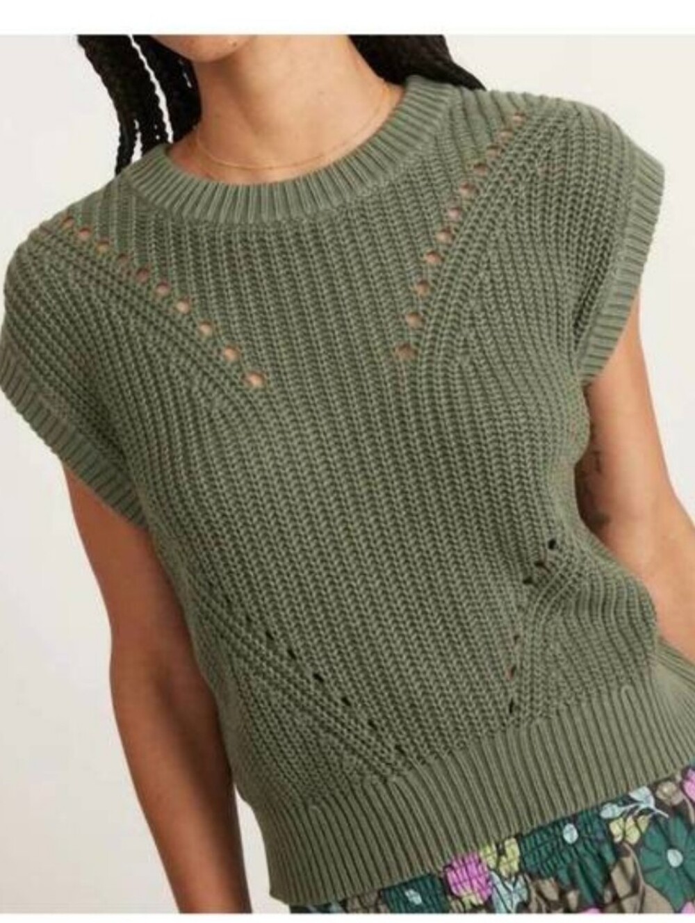 MARINE LAYER Devon Sweater Vest in Climbing Ivy